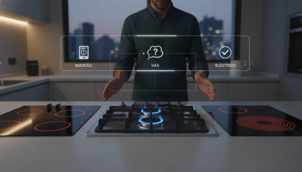 como escolher cooktop - Imagem de destaque: Como escolher cooktop: O guia definitivo para montar sua cozinha planejada