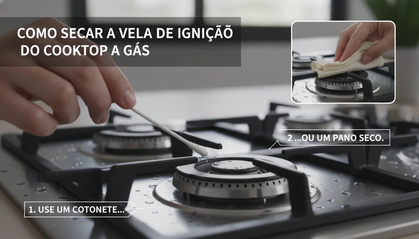 como limpar cooktop