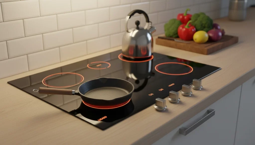 cooktop bom e barato - Imagem de destaque: Cooktop Bom e Barato: Guia Técnico Definitivo, Melhores Marcas e Análise de Segurança