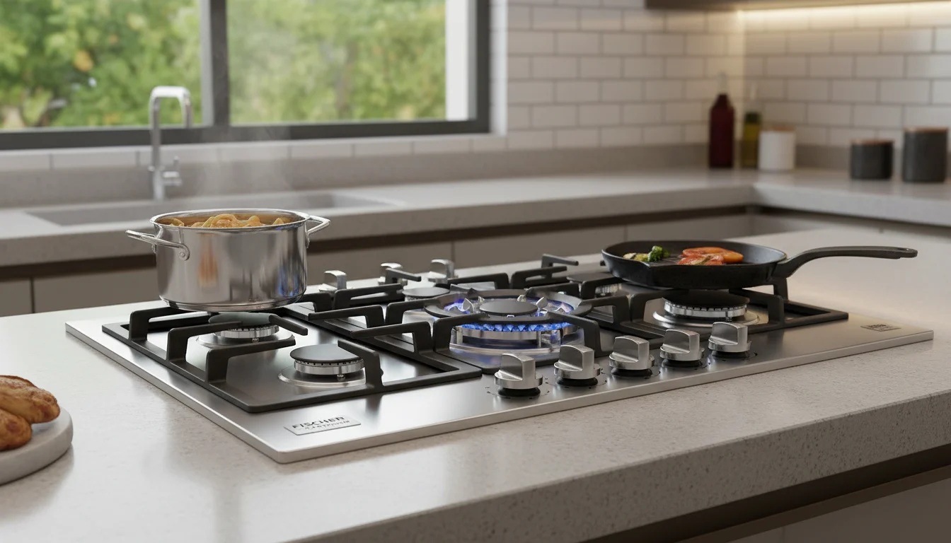 cooktop fischer platinium 5 bocas é bom - Imagem de destaque: Cooktop Fischer Platinium 5 bocas é bom? Análise técnica e avaliação