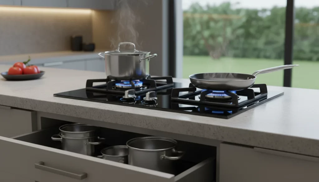 melhor cooktop 2 bocas a gas - Imagem de destaque: Melhor Cooktop 2 Bocas a Gás 2025: Ranking Técnico e Guia de Engenharia