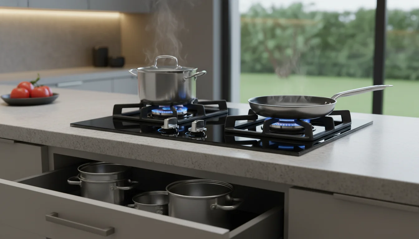 melhor cooktop 2 bocas a gas - Imagem de destaque: Melhor Cooktop 2 Bocas a Gás 2025: Ranking Técnico e Guia de Engenharia
