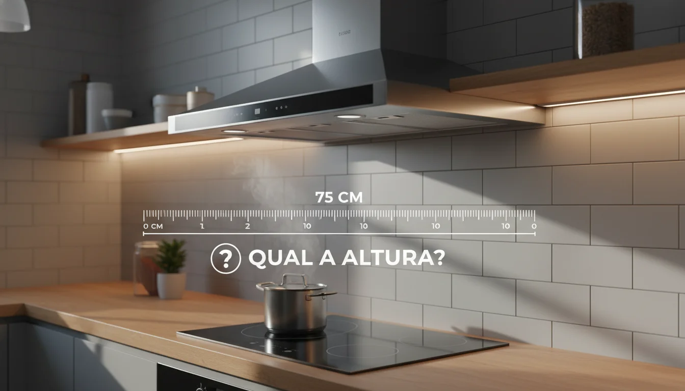 qual a altura do depurador para o cooktop - Imagem de destaque: Altura Ideal do Depurador para Cooktop: O Guia Definitivo de Instalação e Segurança