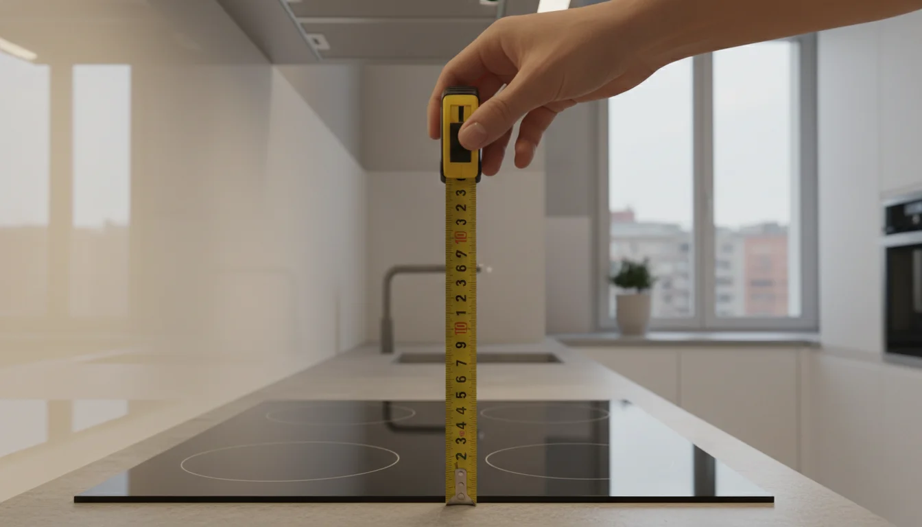 qual a altura do depurador para o cooktop