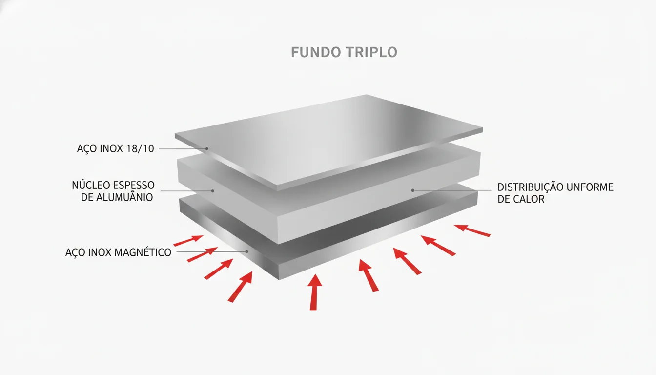 qual panela funciona cooktop indução