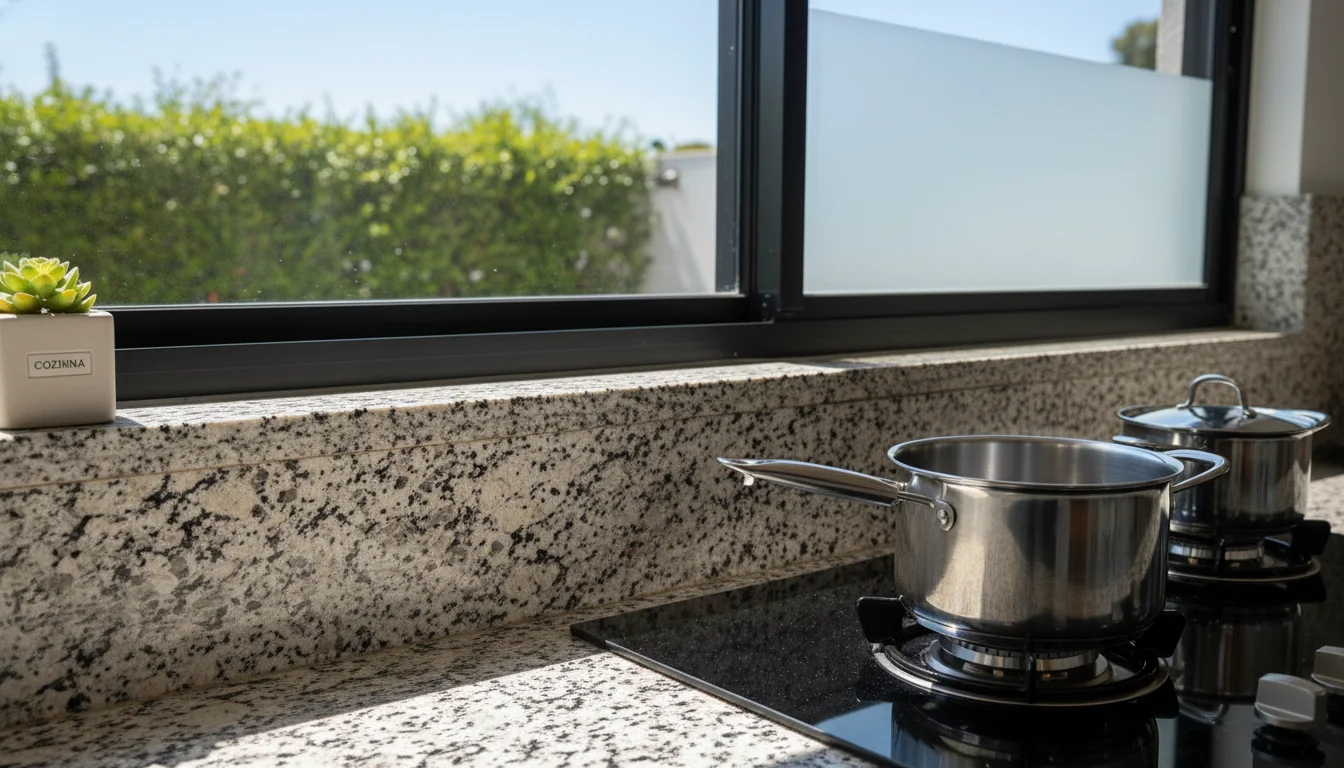 cooktop embaixo da janela pode