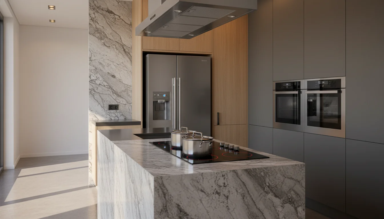 pode colocar cooktop do lado da geladeira