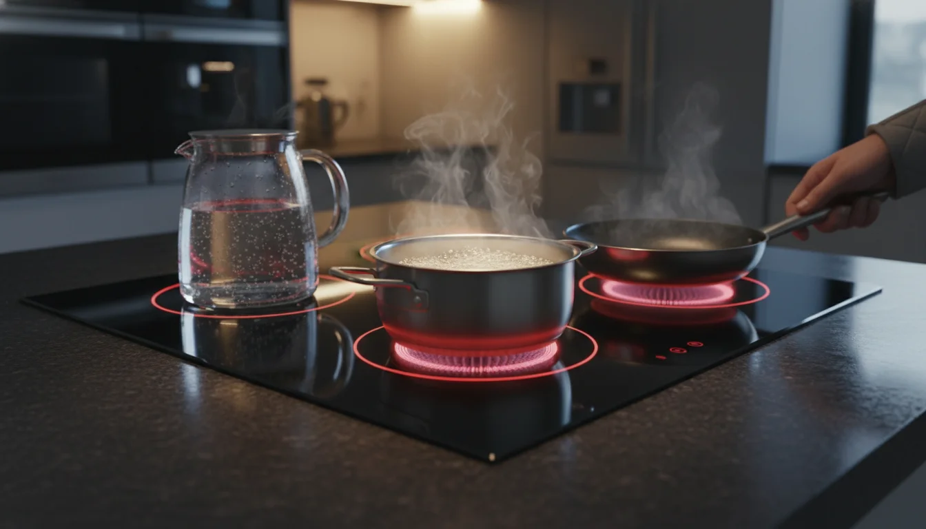 o que o cooktop de indução faz - Imagem de destaque: O que o cooktop de indução faz: guia completo de funcionamento e benefícios