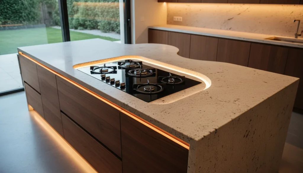 balcão para cooktop 5 bocas - Imagem de destaque: Balcão para cooktop 5 bocas: o guia definitivo para escolher e instalar