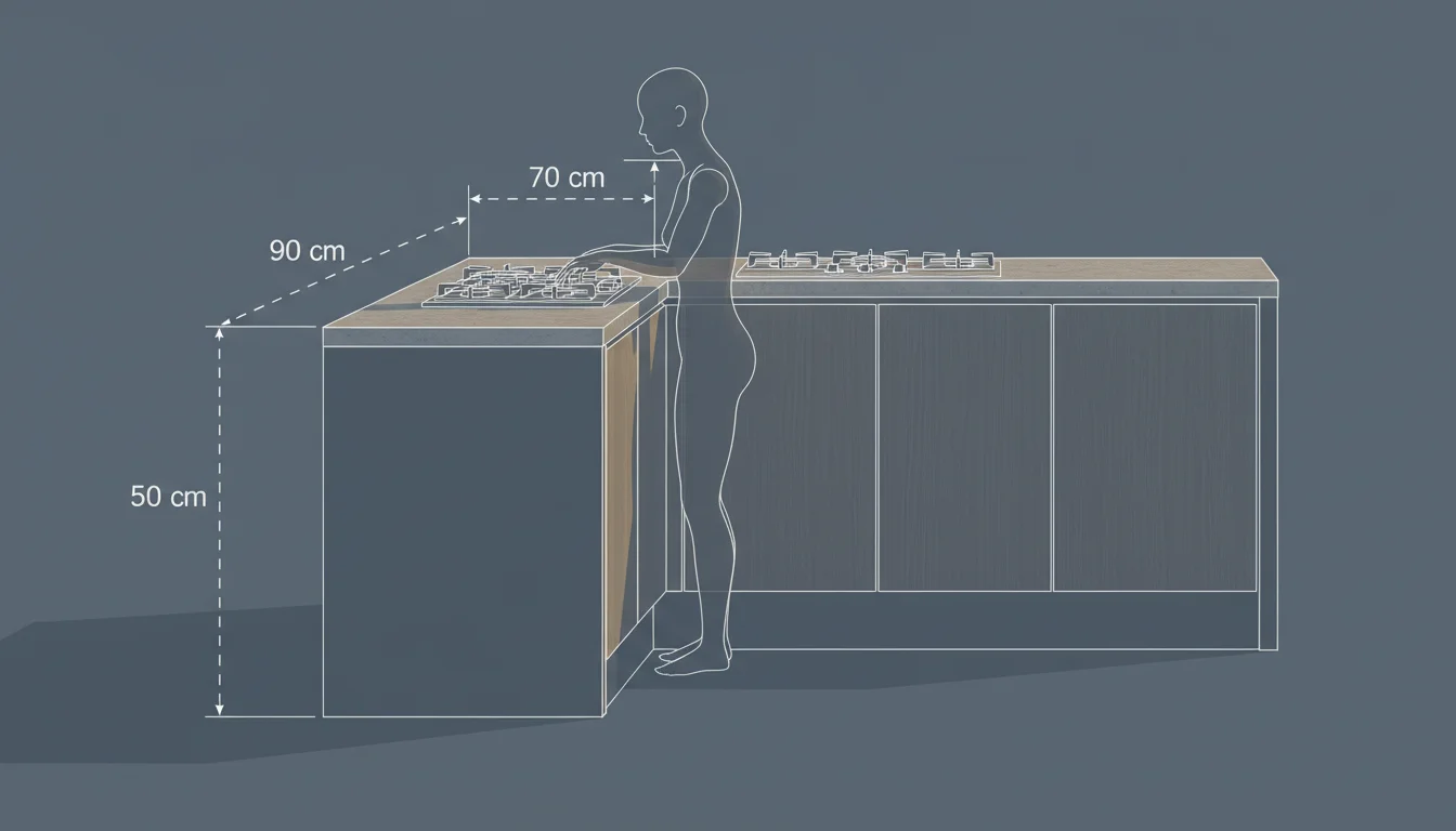 balcão para cooktop 5 bocas