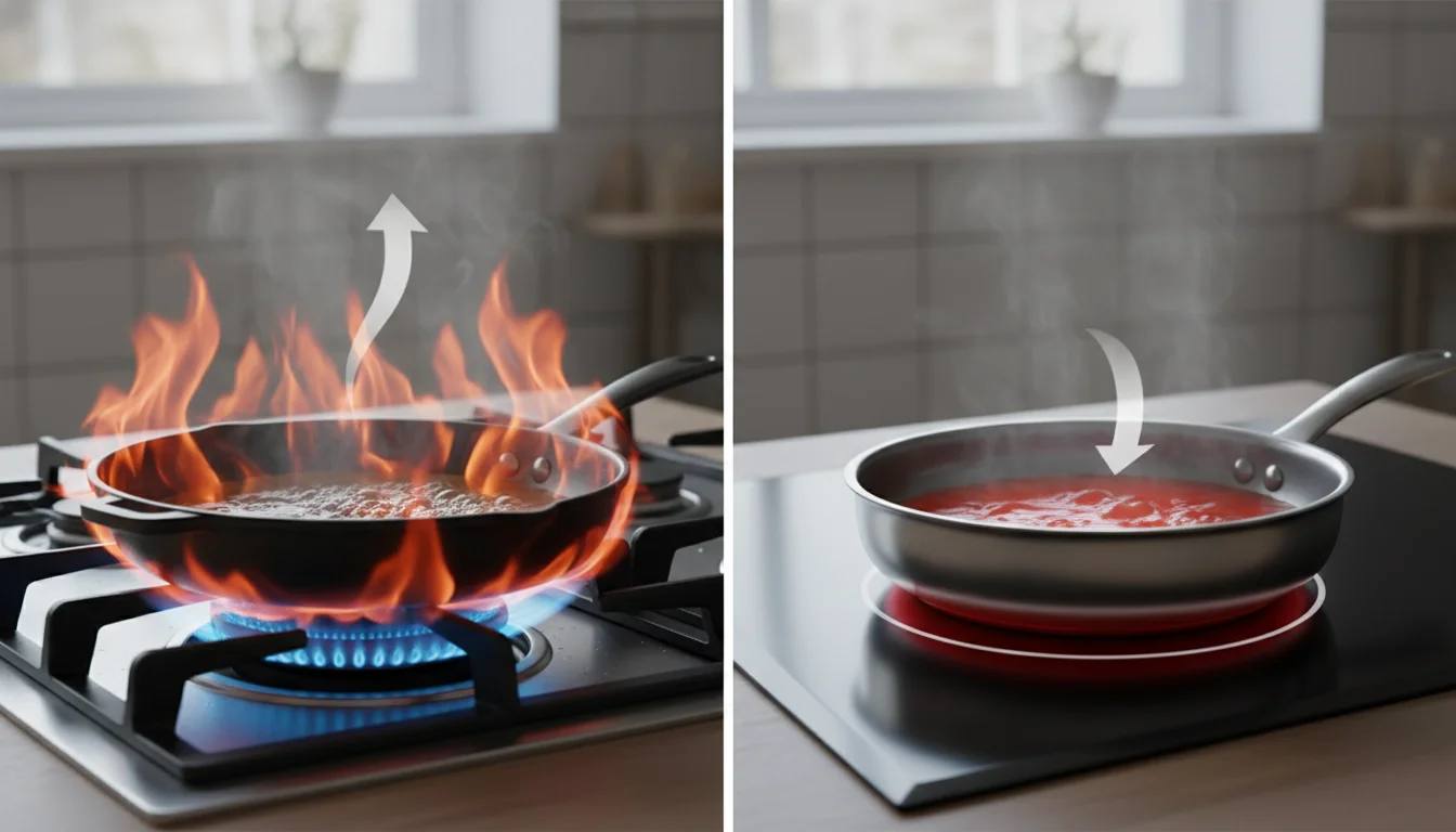 Cooktop de indução gasta muita energia