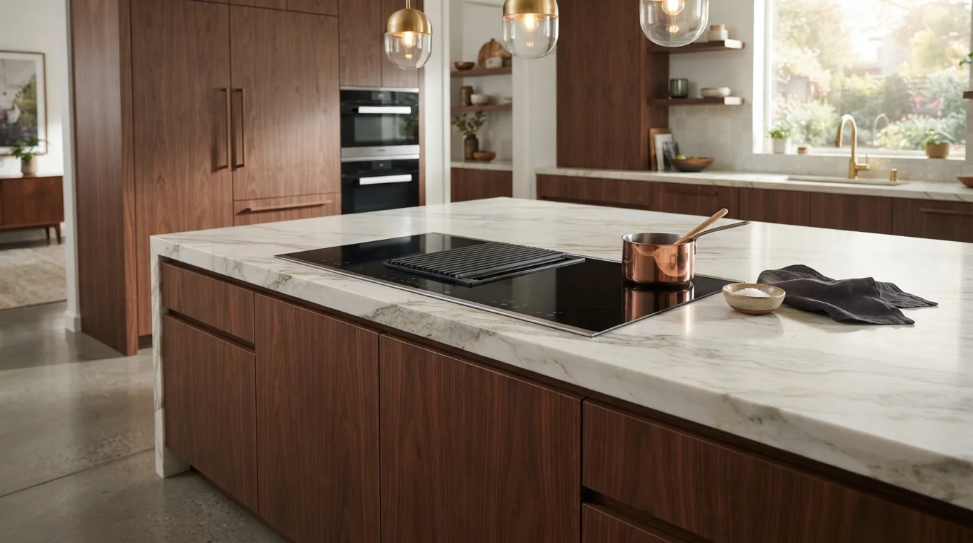 balcão para cooktop e forno de embutir
